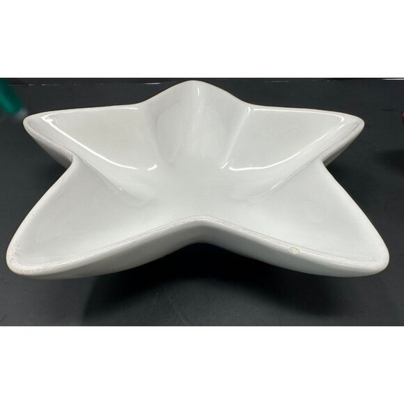 3 PIER 1 STAR SHAPED NESTING SERVING BOWLS Red White Blue Patriotic July 4th HTF - Picture 14 of 15